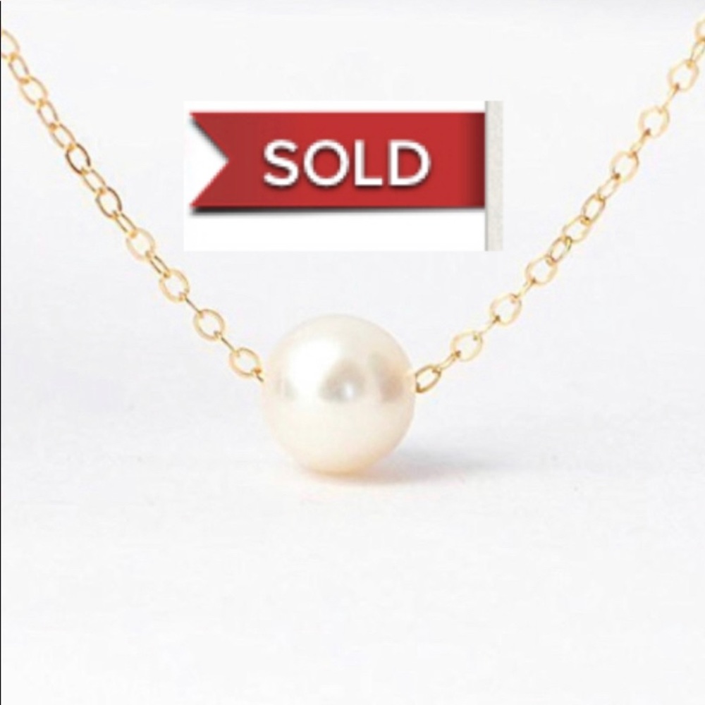 FREE W/ PURCHASE Pearl Choker/Clavicle Necklace